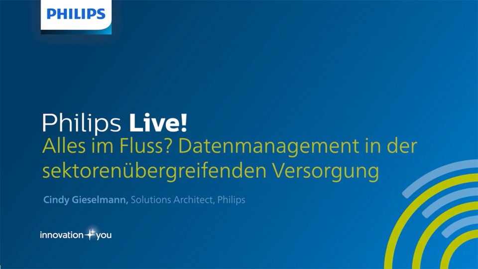 Video - Datenmanagement in der Versorgung