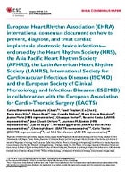 EHRA-Consensus-Paper Geräteinfektionen
