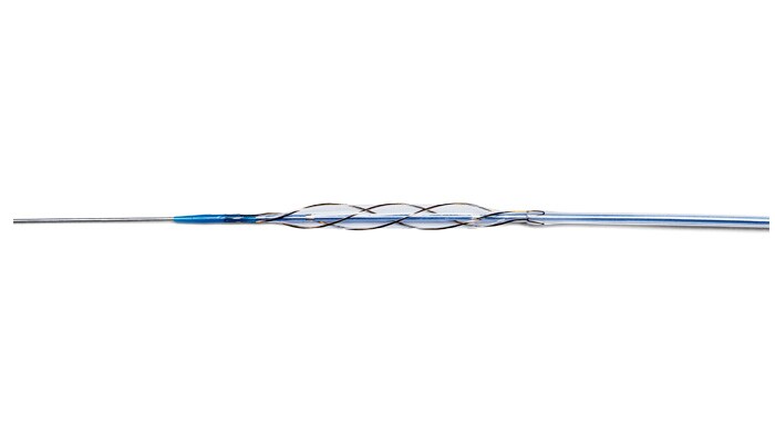 ein blauer und schwarzer Stift