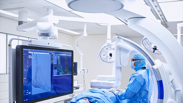 Azurion mit FlexArm