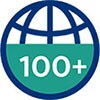 100+ Länder, in denen Philips tätig ist