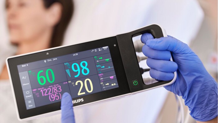 Tragbarer Patientenmonitor