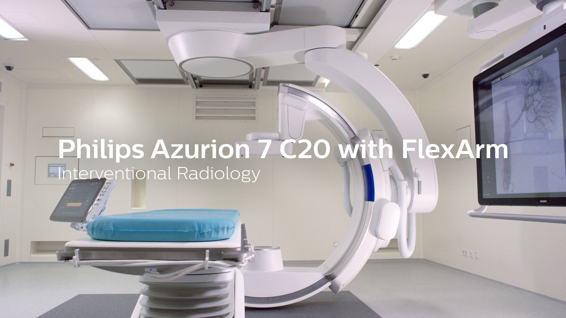 Philips Azurion 7 C20 mit FlexArm Interventionelle Radiologie