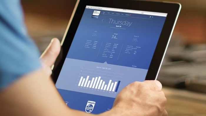 Bild der DreamMapper App auf einem Ger&auml;t