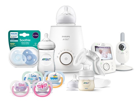 Babymarkt für die Erstausstattung: Flaschen, Smart-Babyphone, Schnuller, Milchpumpe