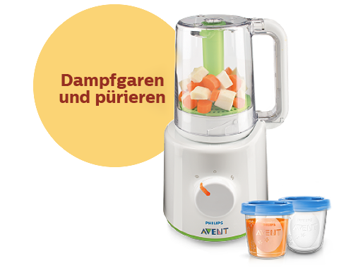 Philips Avent gesunder 2-in1-Babynahrungszubereiter