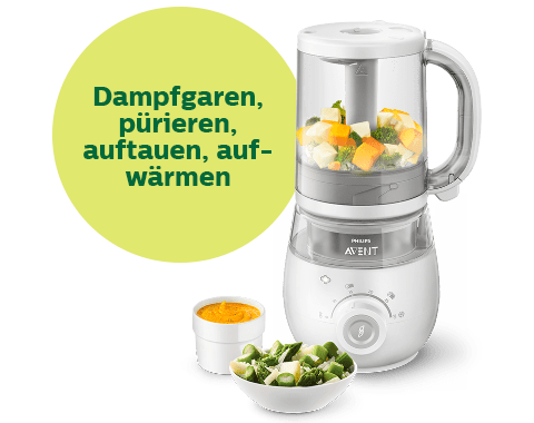 Philips Avent gesunder 4-in1-Babynahrungszubereiter