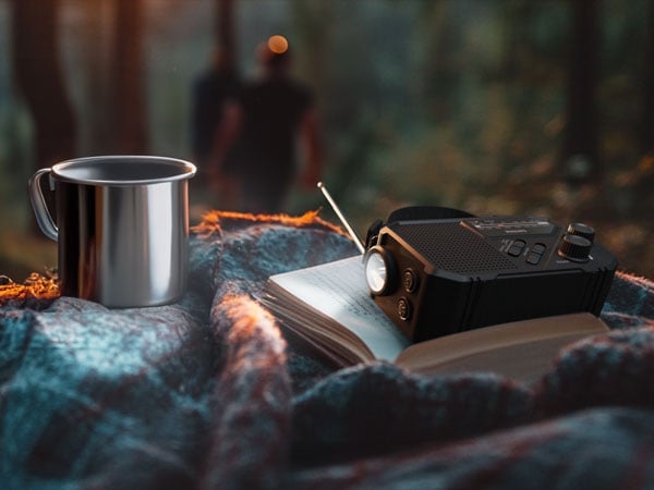Tragbare Taschenlampe von Philips Radios