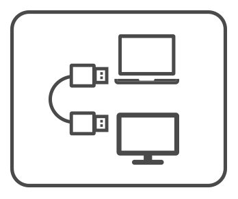 USB-C-Monitore mit Dockingstation