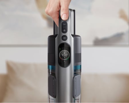 Speziell entwickelte Düse zur effizienten und effektiven Aufnahme von Schmutz und Staub