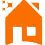 Komplette Reinigung im ganzen Haus – Symbol