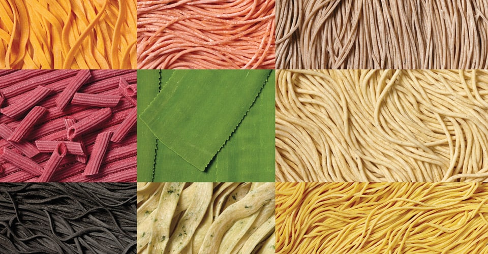 Bunte Pasta selber machen: Verwenden Sie natürliche Lebensmittelfarben