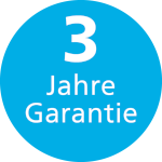 3 Jahre Garantie