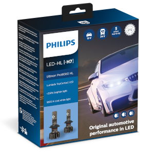 Philips Ultinon Essential LED Car Headlight Bulb (H7) 6.500K