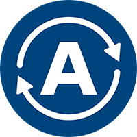 Symbol für automatische Anpassung