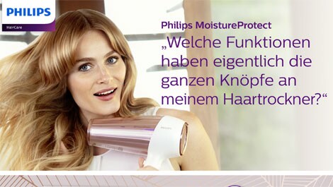 philips moistureprotect haartrockner hp8280