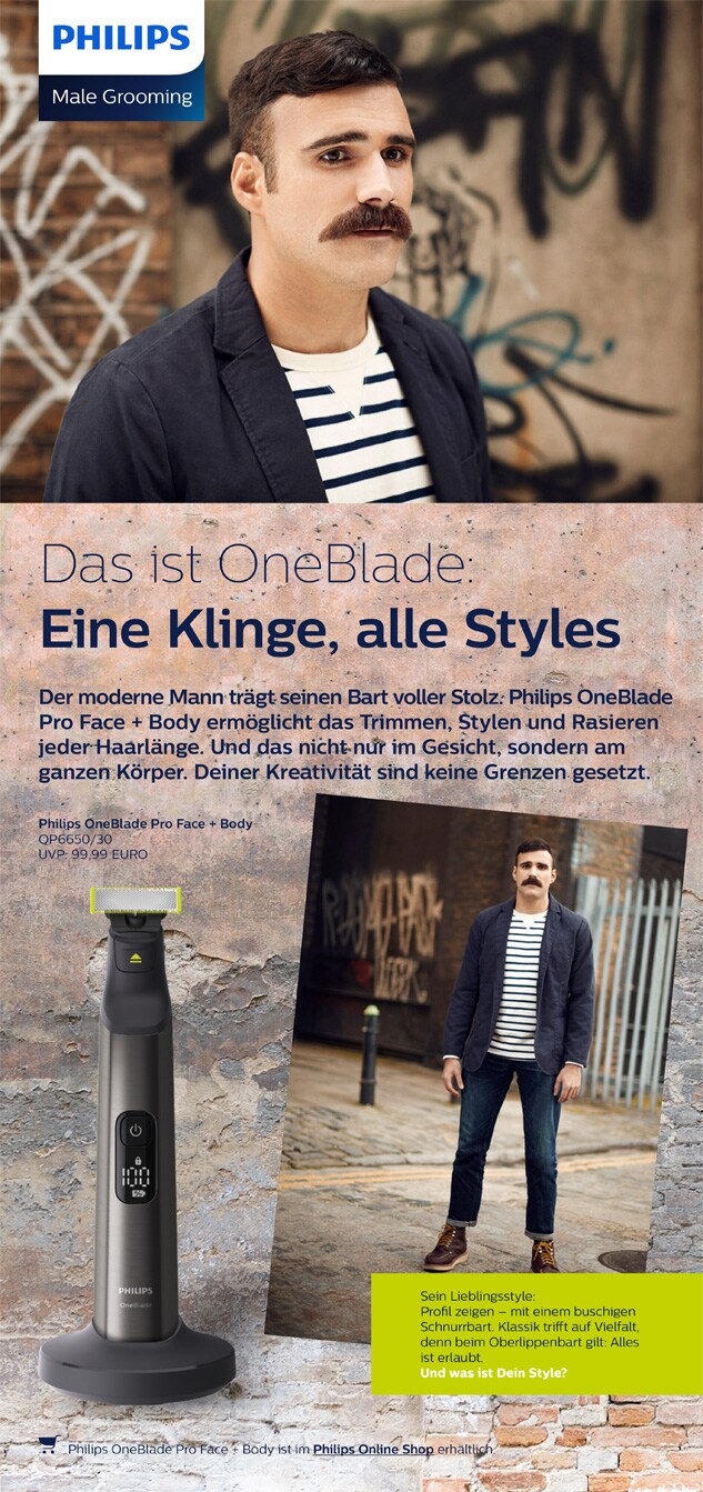 Das ist Philips OneBlade