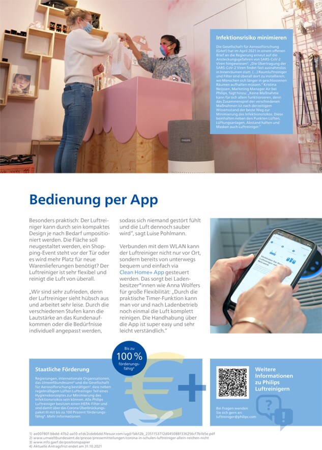 Philips Case Study Luftreiniger - Goldig - Seite 4