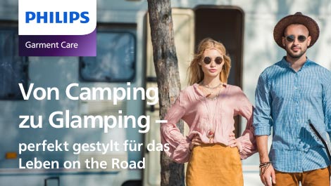 Philips Themensheet "Von Camping zu Glamping"