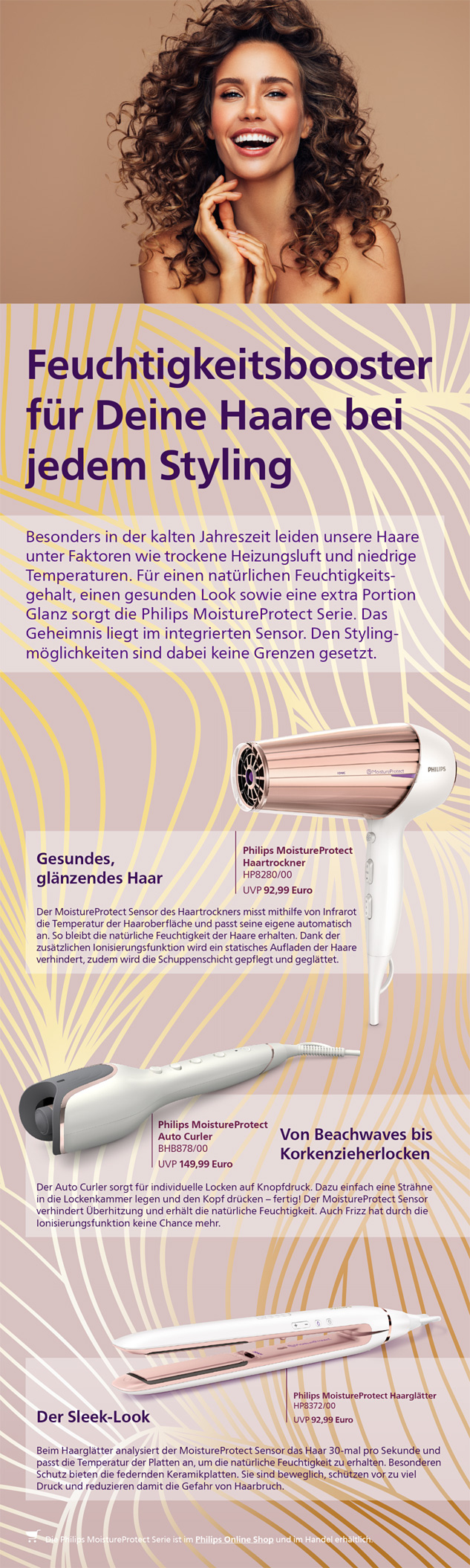 Philips Themensheet Moistureprotect Serie