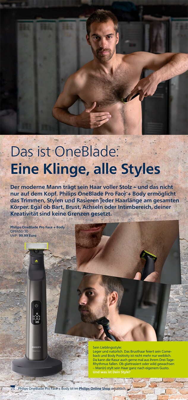 Das ist Philips OneBlade download pdf