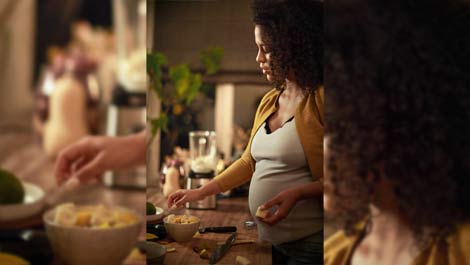 Philips Hebammentalk Schwangerschaft Sophie Hemels Lifestylebild