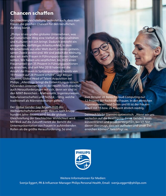 Philips feiert den Internationalen Frauentag 2022