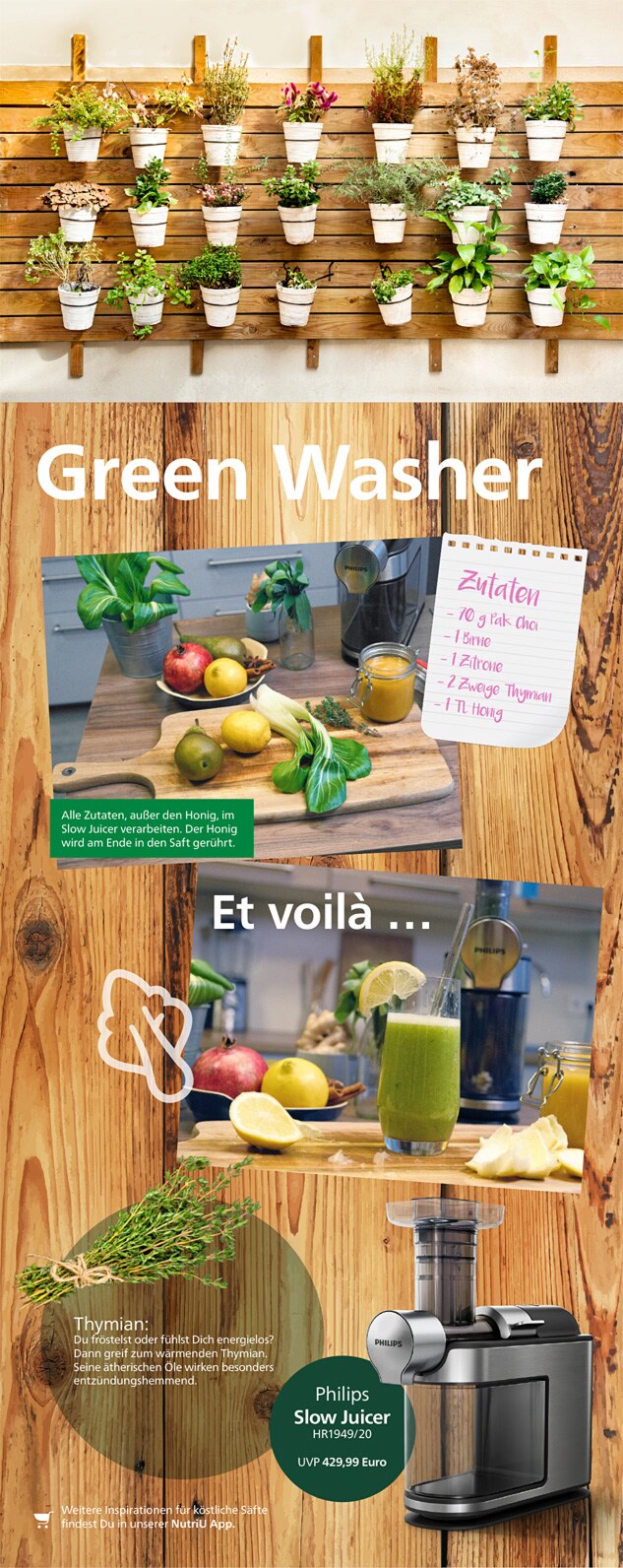 Philips DA Themensheet - Grenn Washer