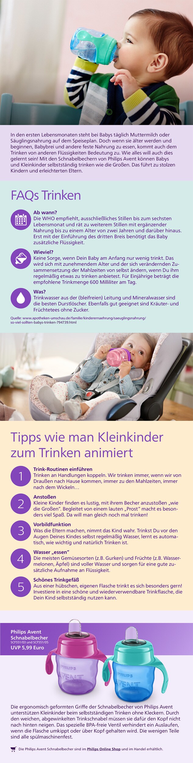 Philips DA Themensheet - Philips Avent Schnabelbecher