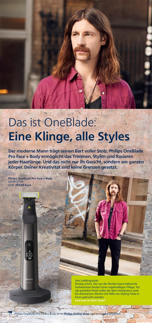 Bartstyles Face+Body Hufeisen