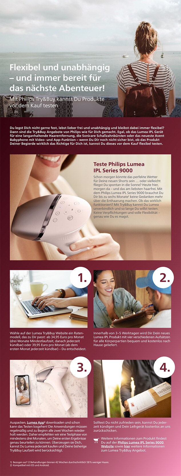 Philips Themensheet Try & Buy - Lumea