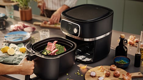   Philips Airfryer-Combi XXL Connected HD9880/90 – Lifestylebild