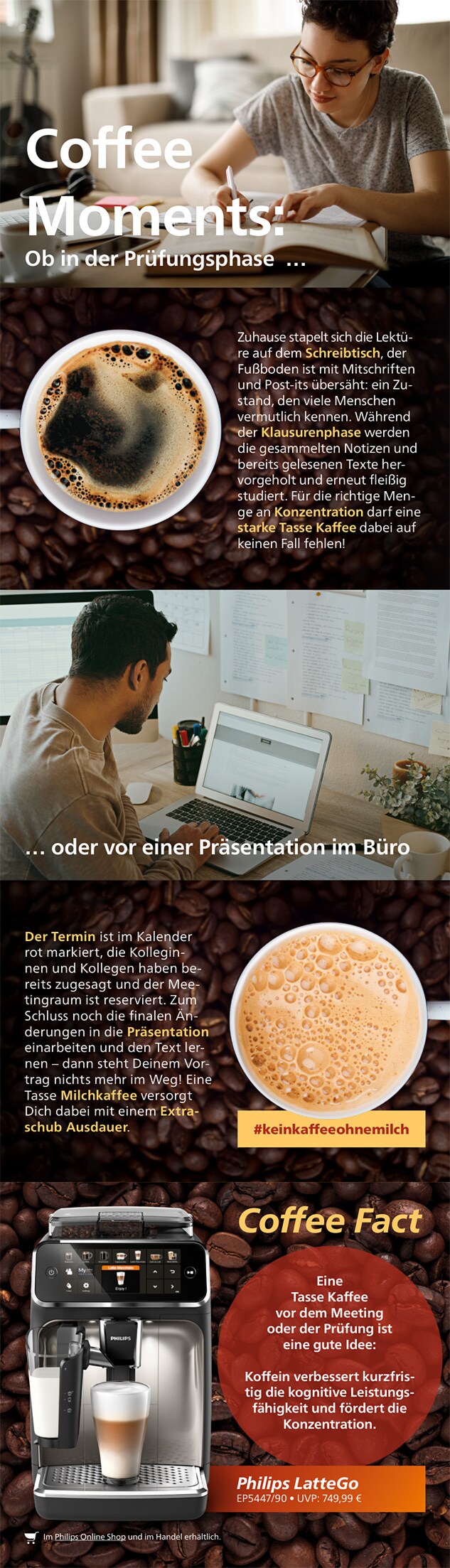 Philips Themensheet Coffee Moments - Teil5