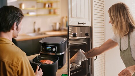 Philips Themensheet Airfryer vs. Backofen