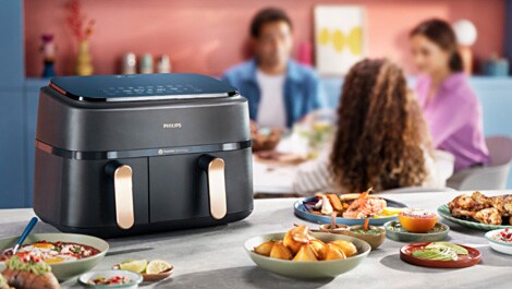 Doppelte Power: Der Philips Airfryer 3000 Series Dual Basket