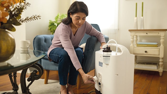 Neu im Philips Respironics Portfolio: der Sauerstoffkonzentrator Oxygenate 5